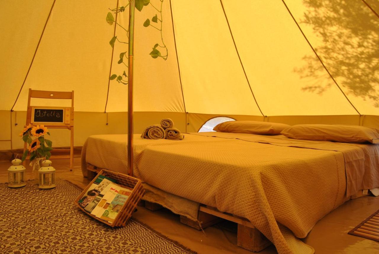 فندق Pasare Glamping_Anglonaruralexperience Perfugas المظهر الخارجي الصورة