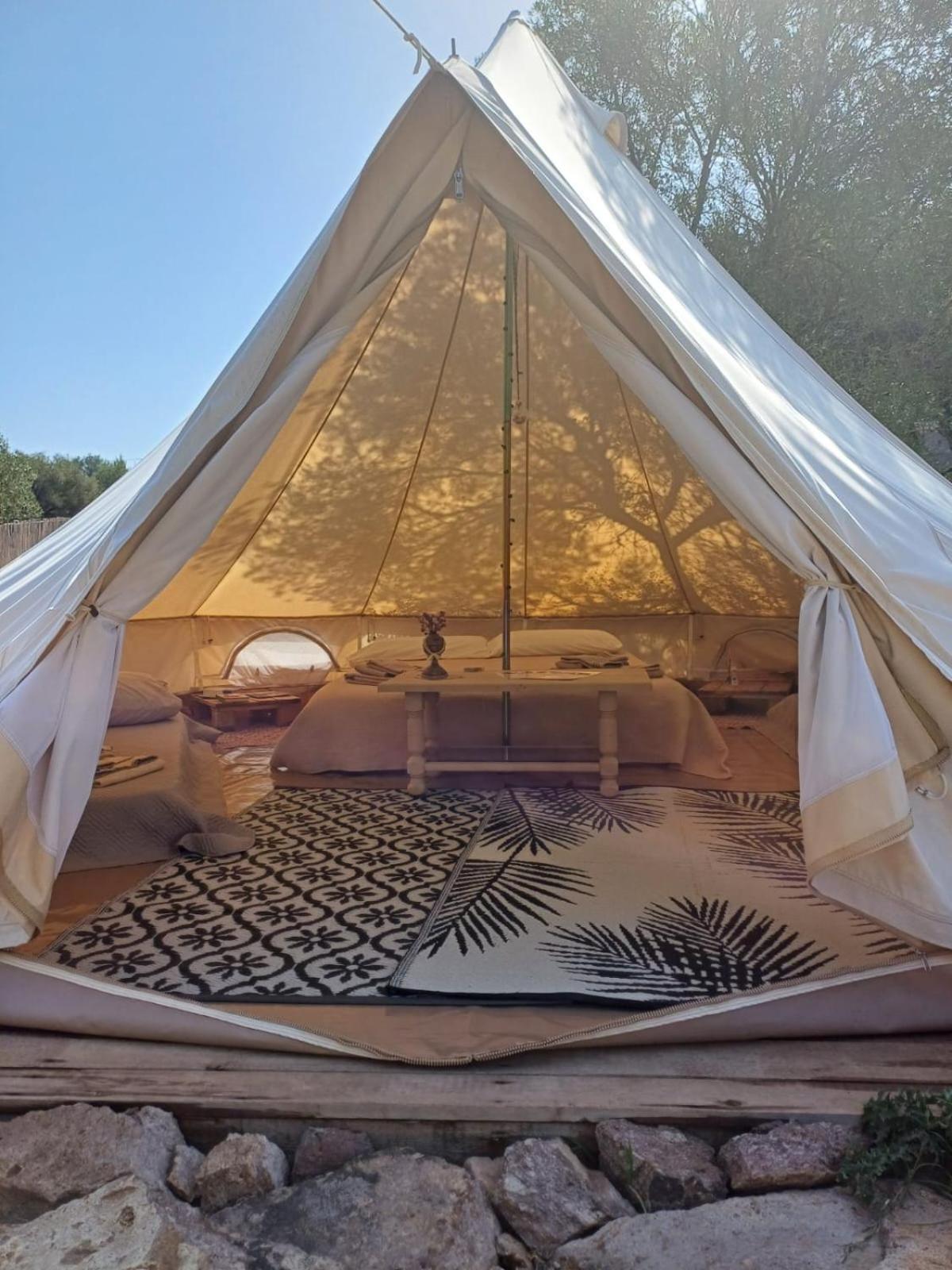 فندق Pasare Glamping_Anglonaruralexperience Perfugas المظهر الخارجي الصورة